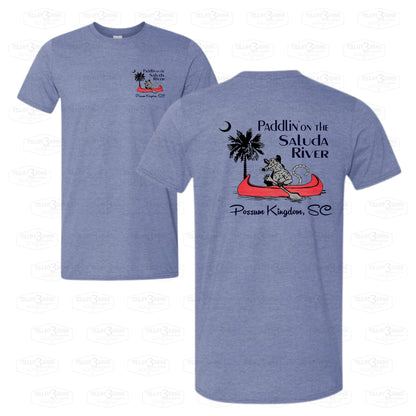 Paddlin' on the Saluda River - Possum Kingdom t-shirts