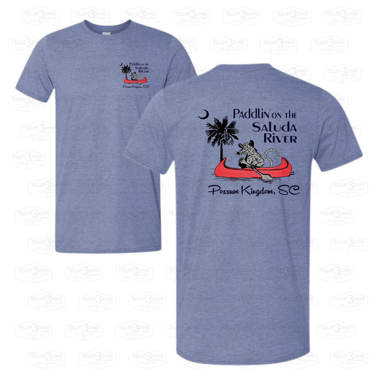 Paddlin' on the Saluda River - Possum Kingdom t-shirts