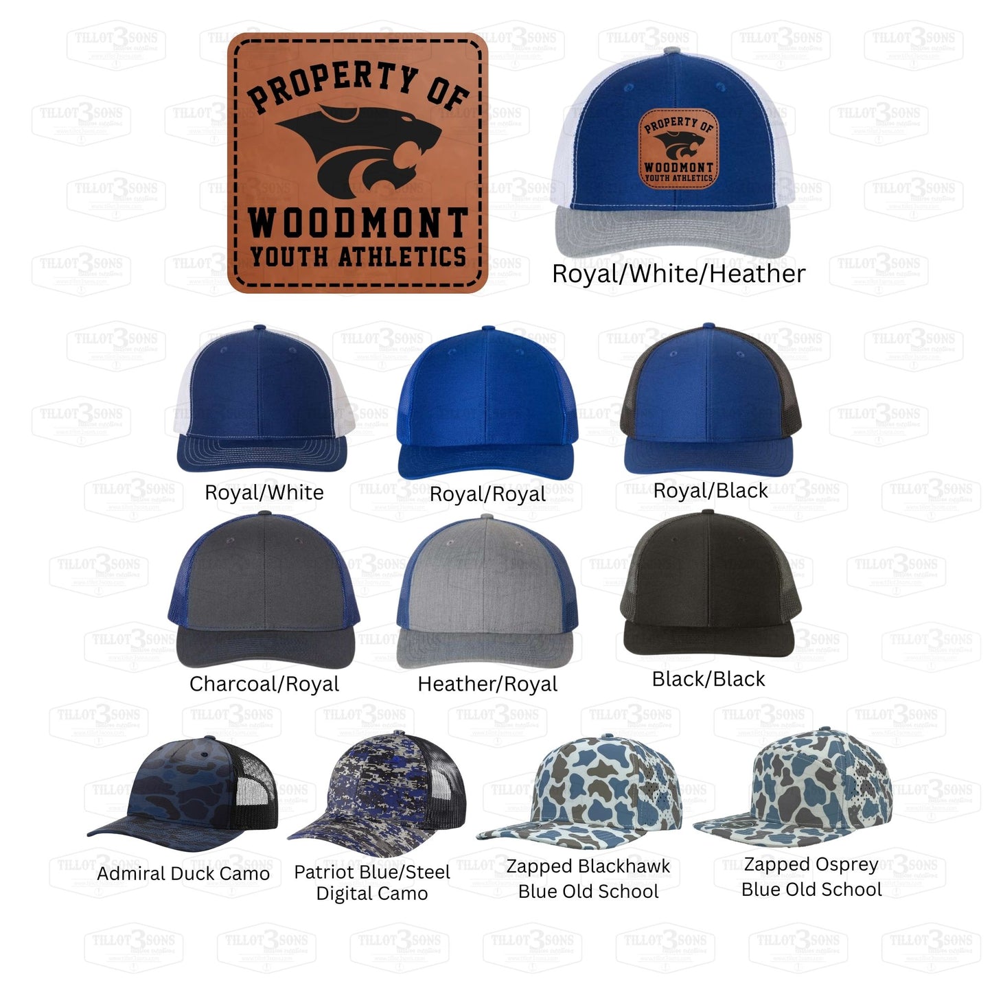 Property of Woodmont Youth Association | Hats
