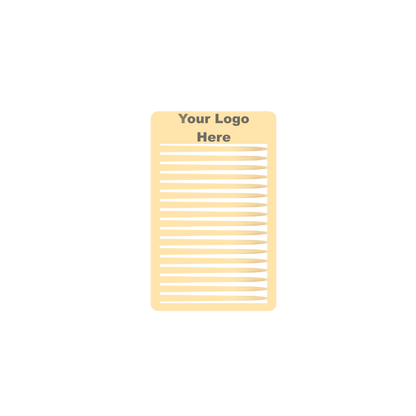 Toothpick Business Cards