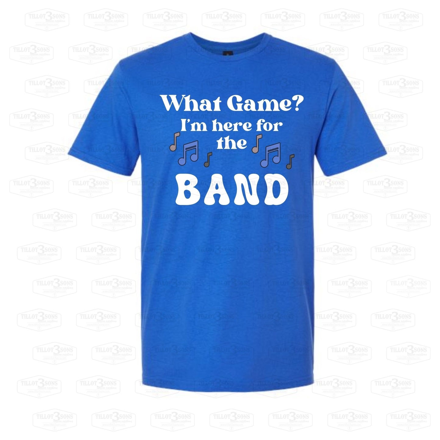 What Game? I'm here for the Band - graphics t-shirt