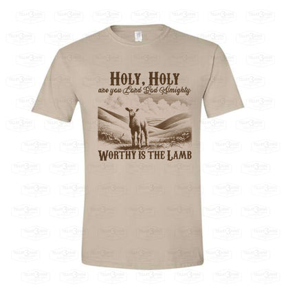 Worthy is the Lamb graphics t-shirt