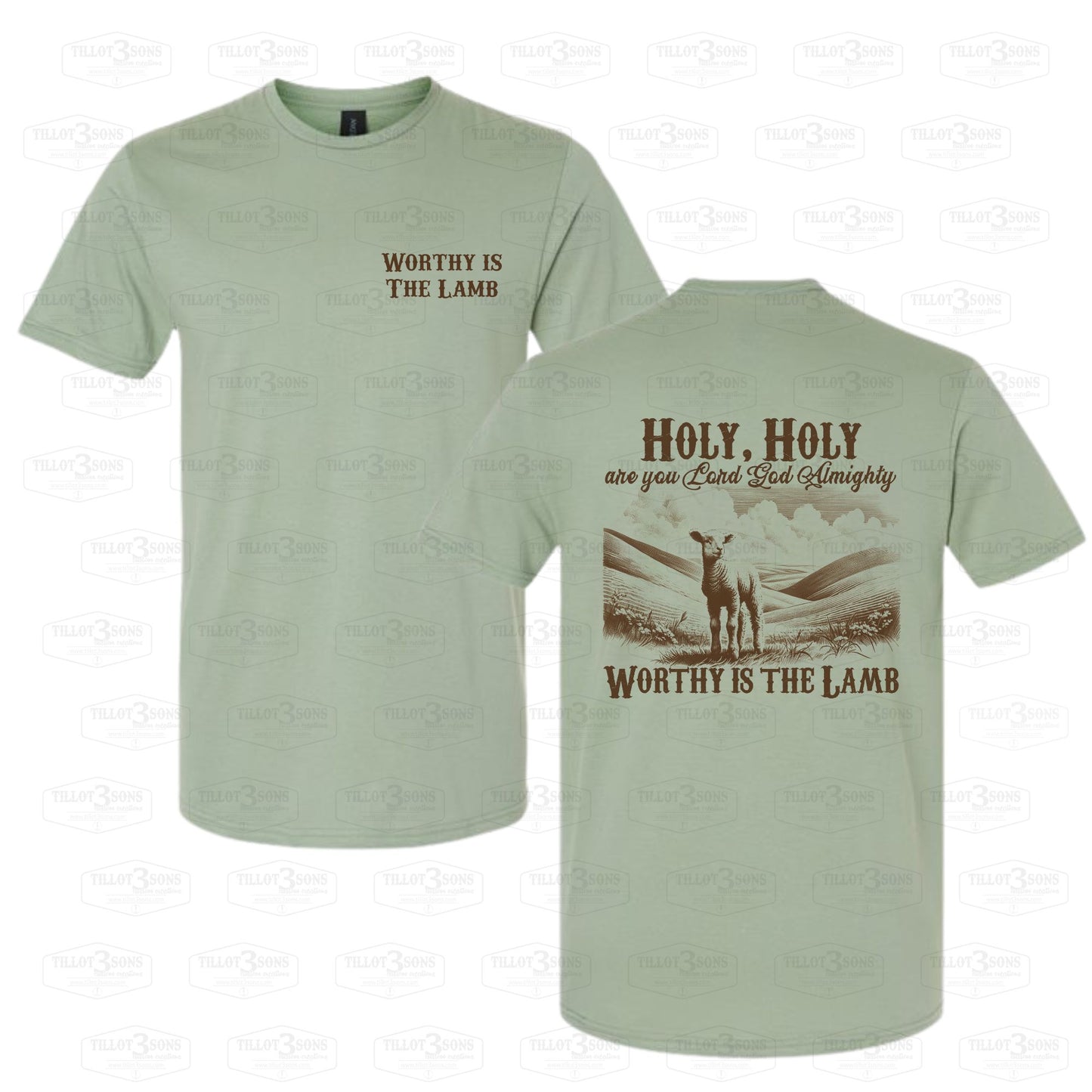Worthy is the Lamb graphics t-shirt