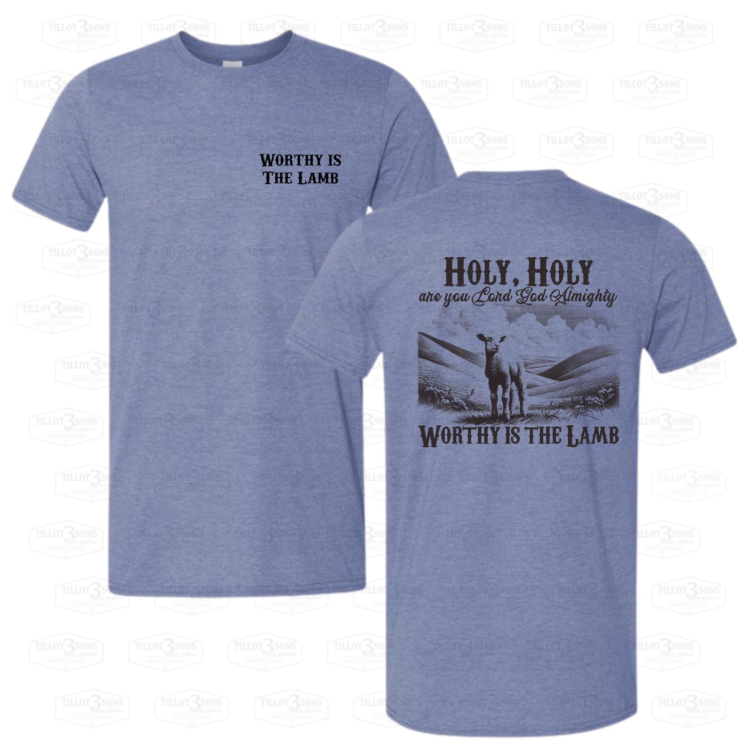 Worthy is the Lamb graphics t-shirt