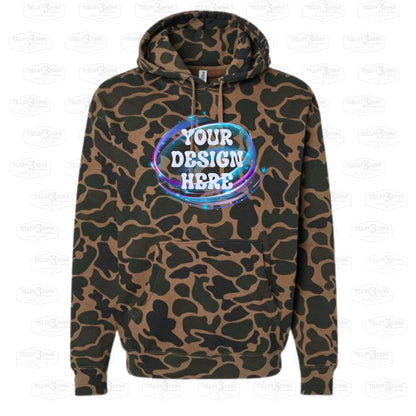 Duck Camo - Heavyweight Hooded Sweatshirt