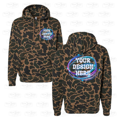 Duck Camo - Heavyweight Hooded Sweatshirt
