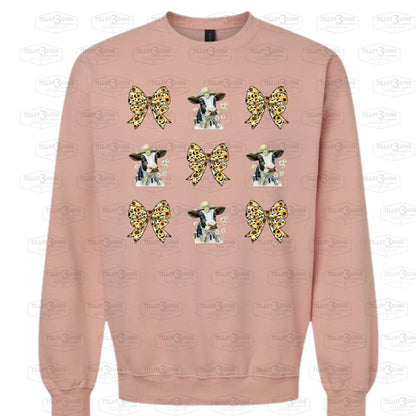 Sunflower, Cows & Coquette Bows and Deer T-shirt or Hoodies image 0