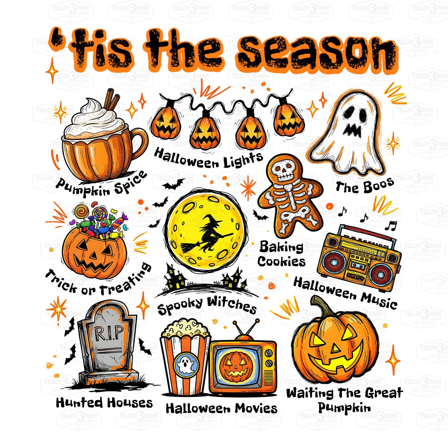 Fall 'tis the season | graphics t-shirt (Copy)