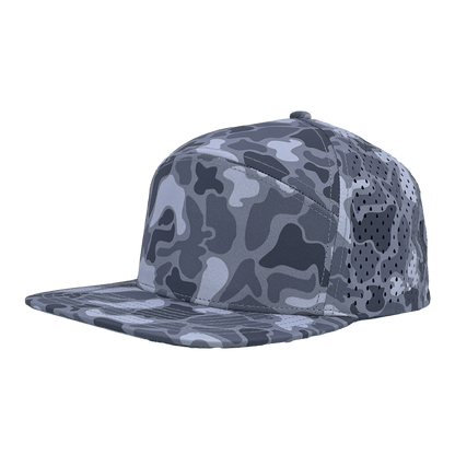 Zapped Osprey Camo hats with optional laser engraved patch