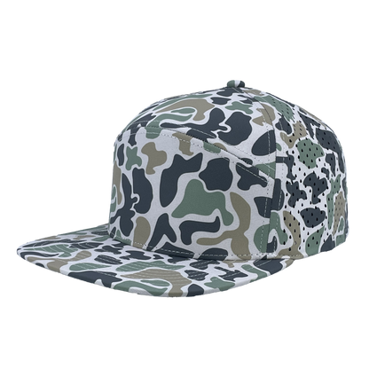 Zapped Osprey Camo hats with optional laser engraved patch