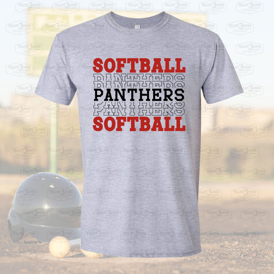 Wildcats, Panthers, Fury, Rams and more Baseball and Softball team shirts