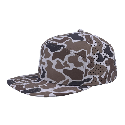 Zapped Osprey Camo hats with optional laser engraved patch