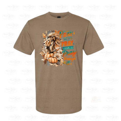 Pray Over It, Pray Through It | graphics t-shirt