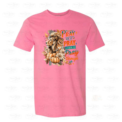 Pray Over It, Pray Through It | graphics t-shirt