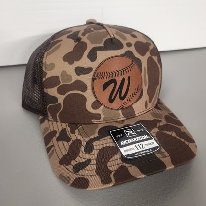 Wildcat Pride Baseball Hats with Laser Engraved Patch