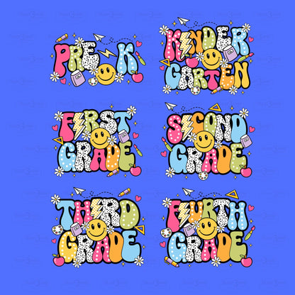 Grade Level School Shirts