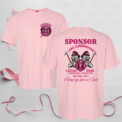 Lake Cunningham Fire Department  - IAFF SPONSORS Breast Cancer Awareness t-shirts