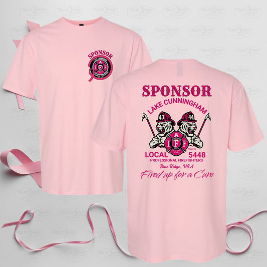 Lake Cunningham Fire Department  - IAFF SPONSORS Breast Cancer Awareness t-shirts