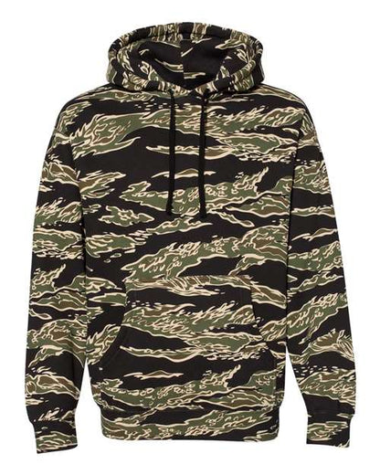 Tiger Camo - Heavyweight Hooded Sweatshirt