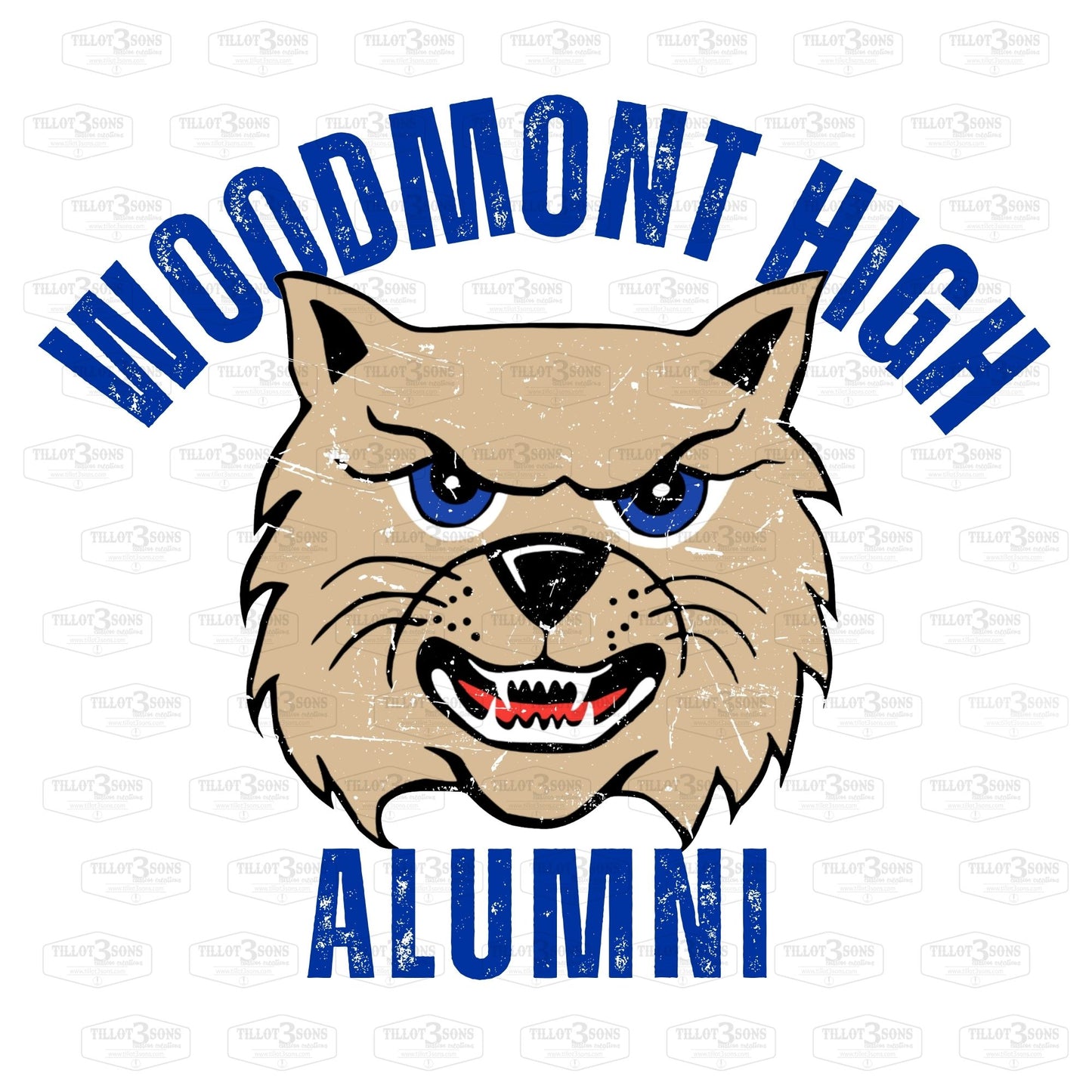 Retro Wildcat Alumni shirt or hoodie